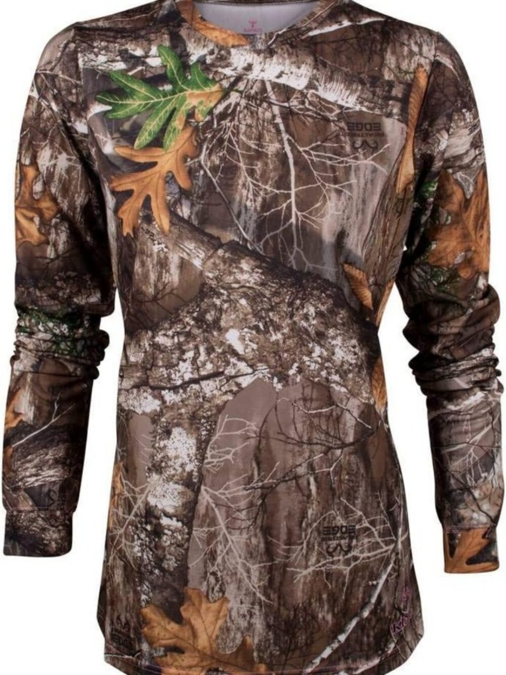Ladies Long Sleeve Camo Tee - Hunter Series, Perfect for Outdoor Adventures